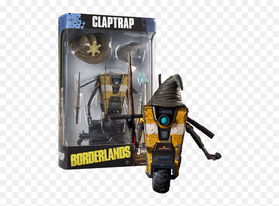 Borderlands - Claptrap Deluxe 45u201d Mcfarlane Toys Figure Borderlands 2 Png,Borderlands 3 Png