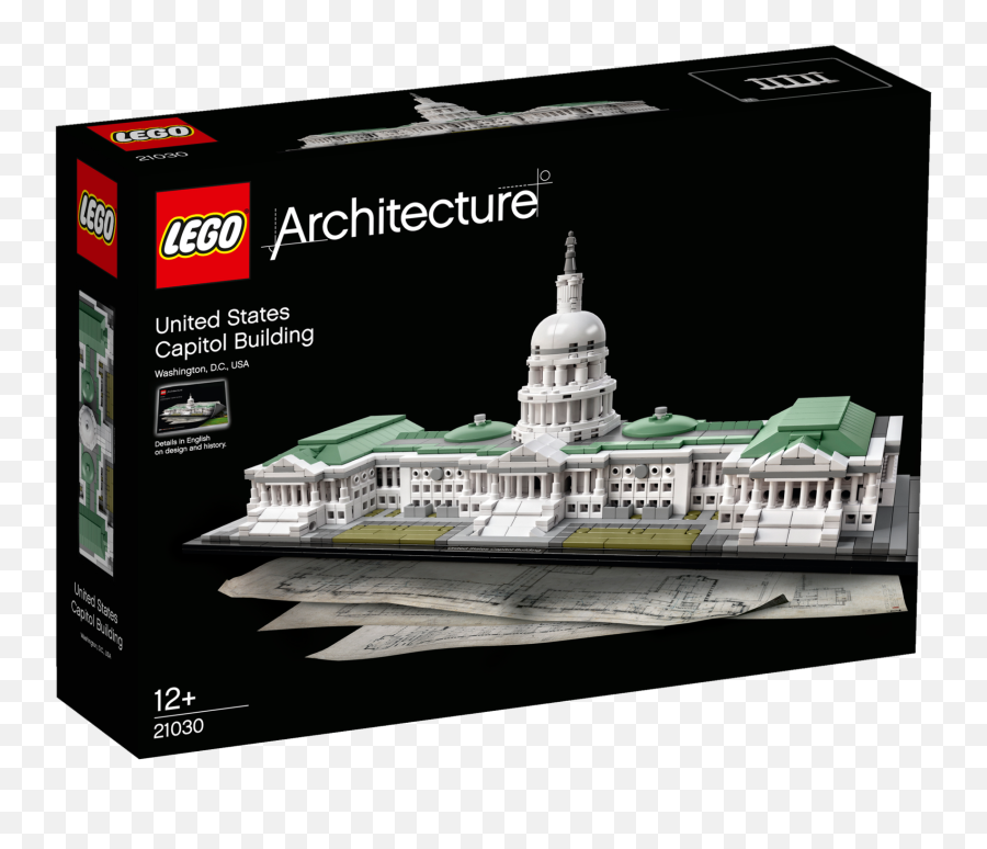 Lego Architecture United States Capitol Building - Lego 21030 Png,Capitol Building Png