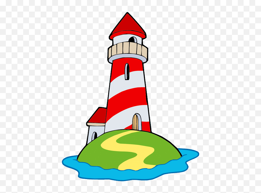 Download Free Png Lighthouse - Light House Cartoon Png,Light House Png