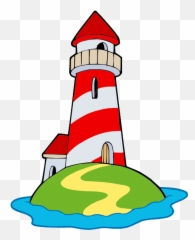 Download Free Png Lighthouse - House Cartoon
