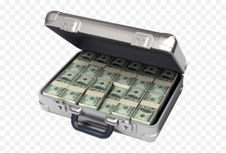 Cash In A Briefcase Psd Official Psds - Briefcase Full Of Money Png,Briefcase Png