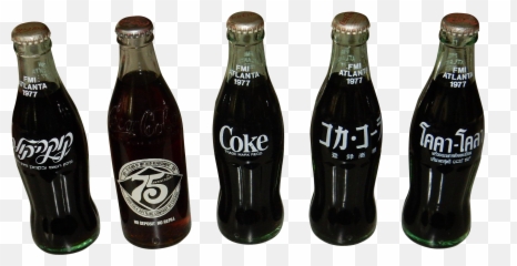 Download Coca Cola Bottles - Advertising PNG Image with No