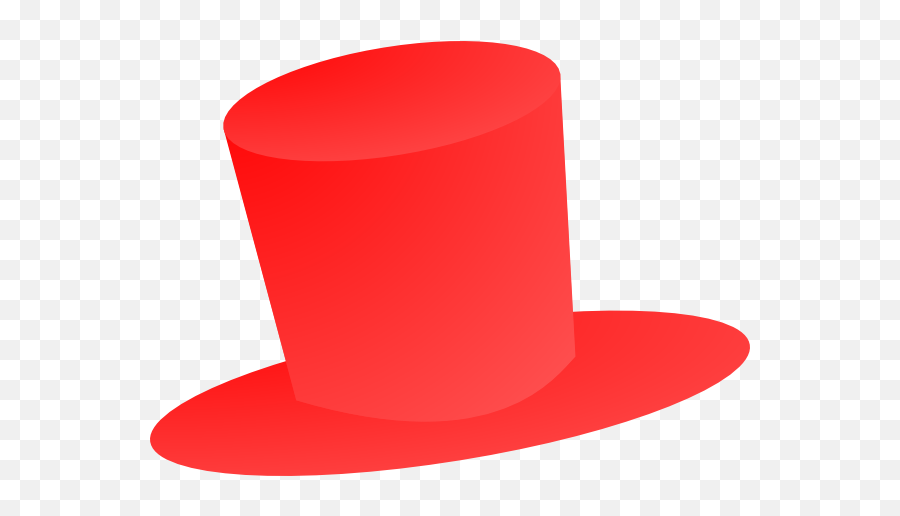 Top Hat Clipart Png - Red Top Hat Transparent,Top Hat Png