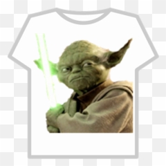 Transparent Yoda - Yoda With A Lightsaber Png,Yoda Transparent