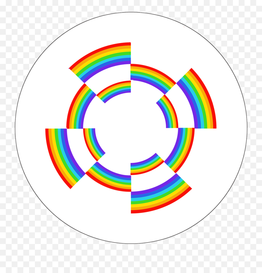 Rainbow Circle - Circle Png,Rainbow Circle Png