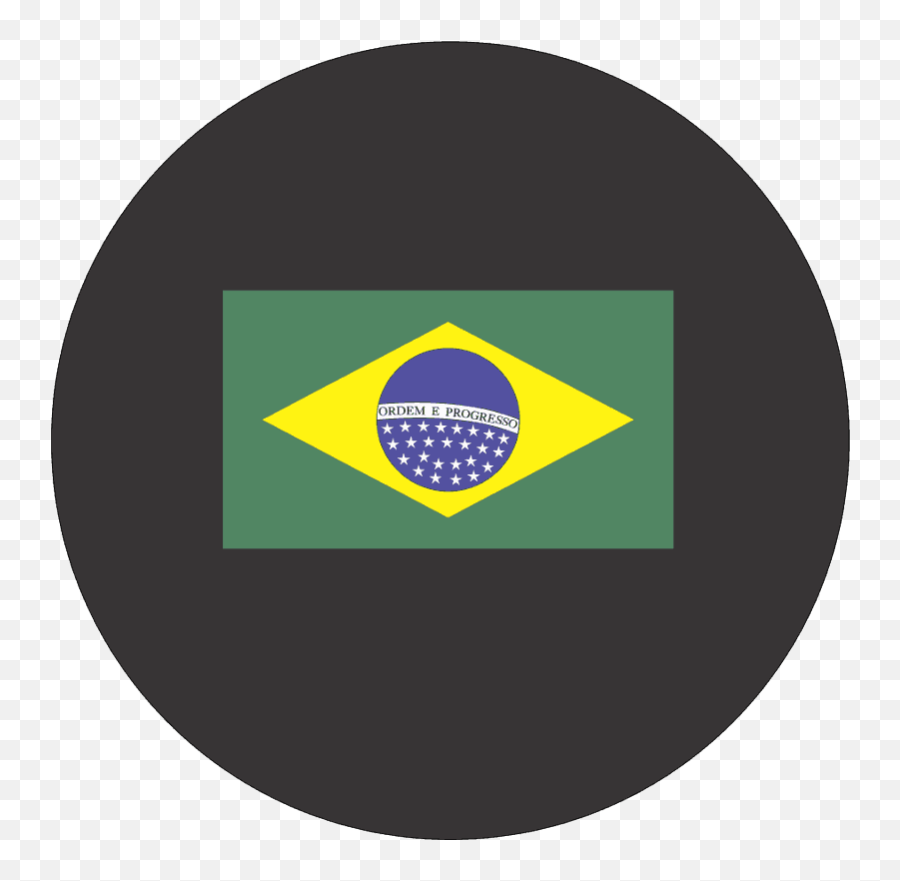 Brazil Flag Tire Cover - Circle Png,Brazil Flag Png
