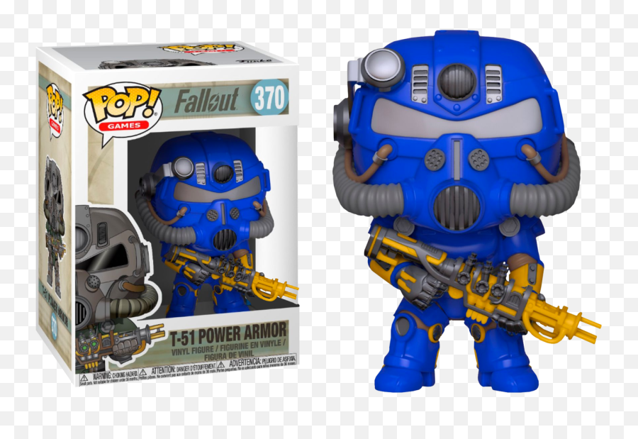 Fallout - Vault Tec T51 Power Armor Us Exclusive Pop Vinyl Figure Funko Pop Fallout T51 Power Armor Png,Fallout 76 Png