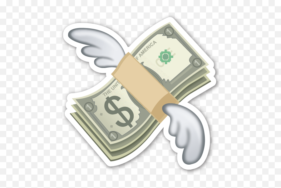 Money Falling From The Sky Png - Flying Money Emoji Transparent,Money Falling Png
