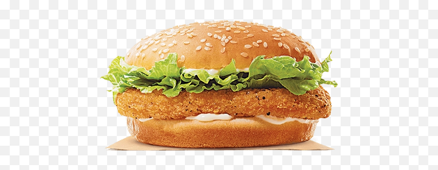 Png Chicken Burger - Chicken Burger Burger King,Burger King Png