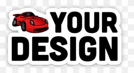 Die Cut Stickers - png