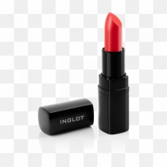 Lipsatin Lipstick - Lipstick Inglot Cosmetics U2013 Makeup Inglot Lipstick Pink Png,Lip Png