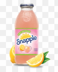 Pink Lemonade Juice Drink Snapple - Pink Lemonade In A Bottle Png,Snapple Png