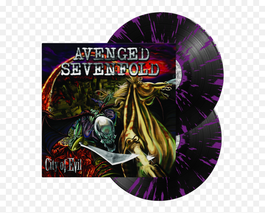 Transparent Avenged Sevenfold Logo Png - Avenged Sevenfold City Of Evil Vinyl,Avenged Sevenfold Logo