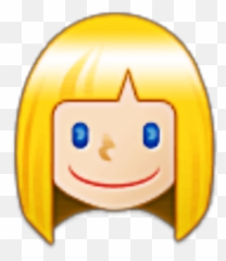 Girl Emoji Png - Blond,Girl Emoji Png