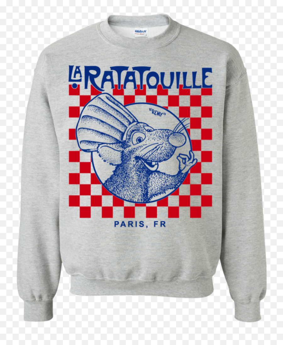 Download Transparent Ratatouille Png - Gildan Grey Sweatshirt,Ratatouille Png