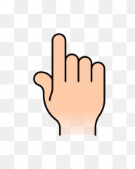 Thumbareaface Png Clipart - Royalty Free Svg Png Hand Pointer Vector,Hand Pointing Png