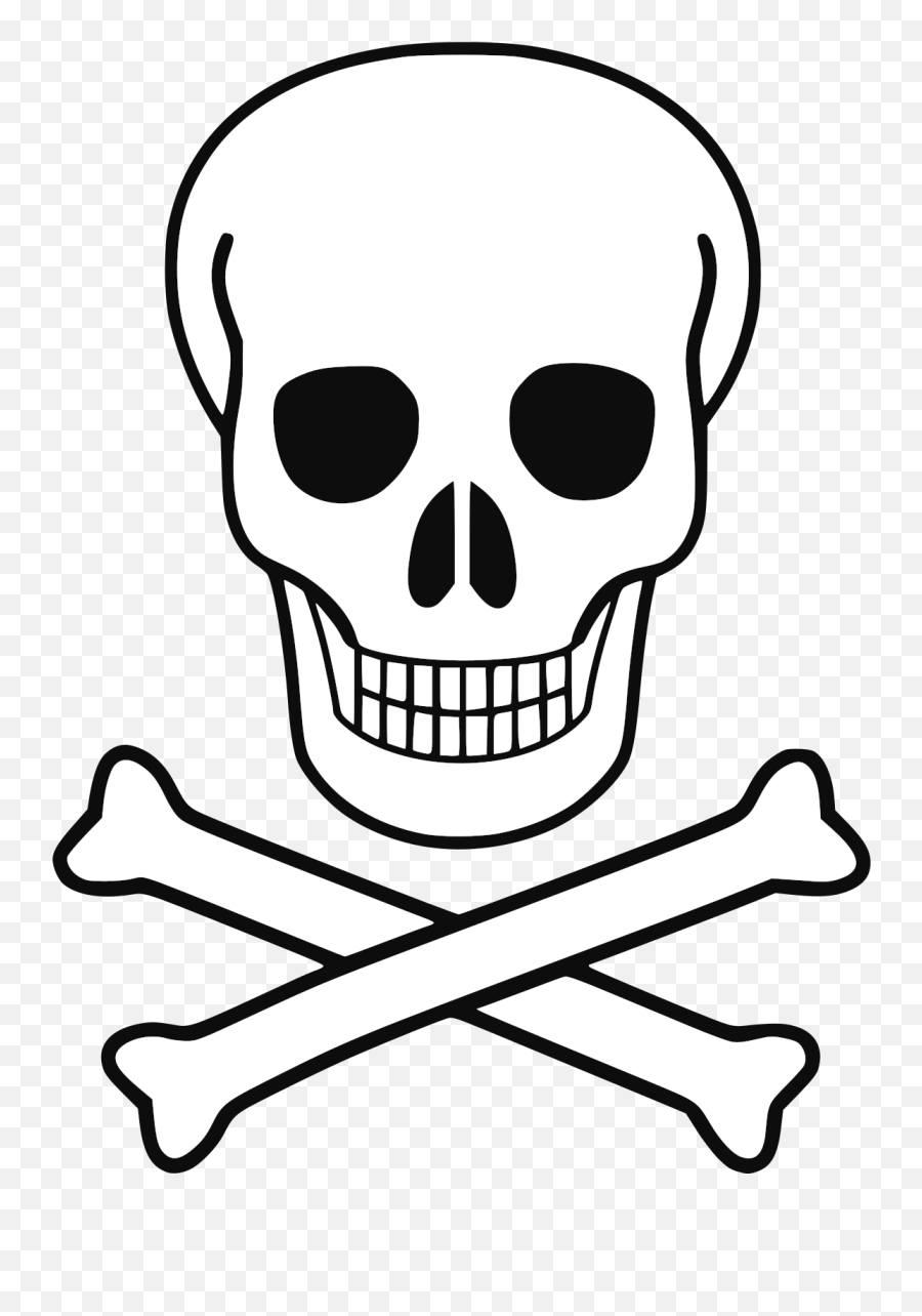 Skull And Crossbones 2 - Skull And Crossbones Png,Crossbones Png