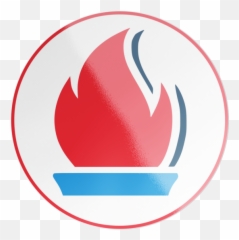 Liberty Flame Circle Sticker - Circle Png,Flame Circle Png