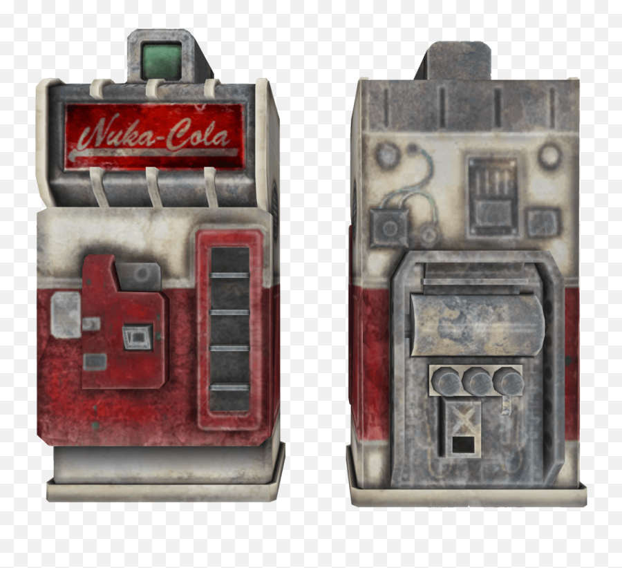 Nuka - Cola Vending Machine Fallout New Vegas The Vault Nuka Cola Machine Fallout 76 Png,Fallout New Vegas Logo Png