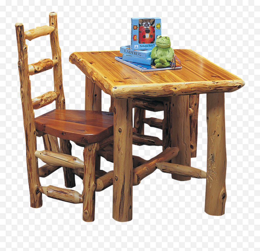 Tables Rustic Furniture Mall By Timber Creek - Kitchen Dining Room Table Png,Table And Chairs Png