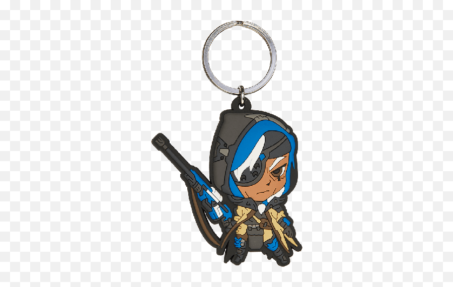Download Cute But Deadly Ana Keychain - Fictional Character Png,Ana Overwatch Png