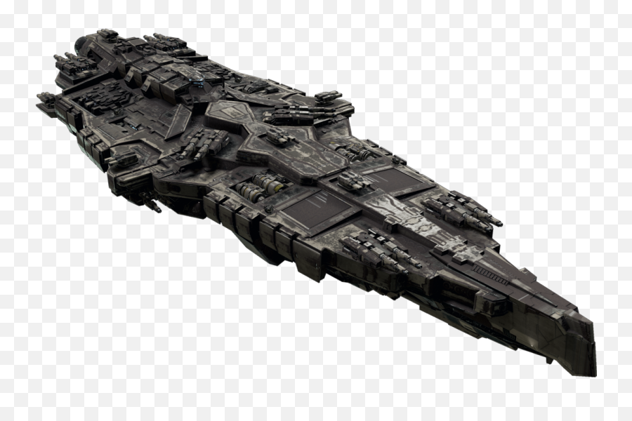 Capital Ship Alien Starship - Sci Fi Space Dreadnought Png,Starship Png