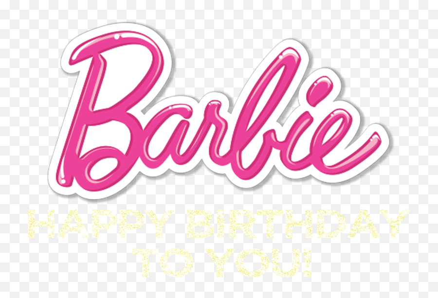 Happy Birthday To - Barbie Png,Happy Birthday Logo