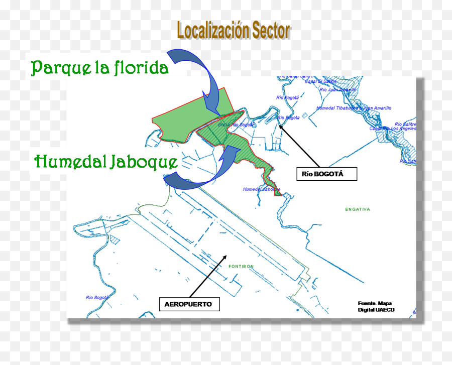 Humedal Jaboque Png Image - Humedales De Engativa Mapa,Ubicacion Png