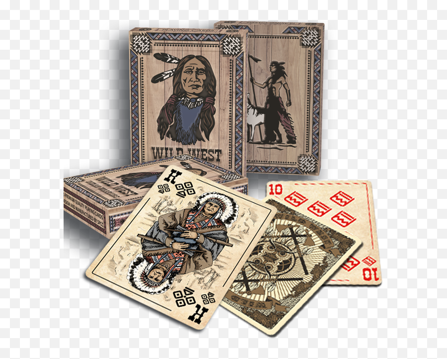 Wild West Playing Cards - Wild West Card Game Png,Poker Cards Png