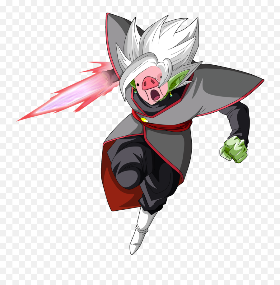 Download Waddles - Fused Zamasu Ki Blade Png,Goku Hair Png