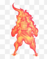 Fire God - Mortal Kombat God The Fire Png,Earth On Fire Png