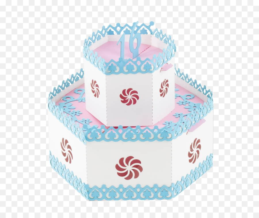 Birthday Cake With Custom Candles Popup - Cake Decorating Supply Png,Cake Emoji Png