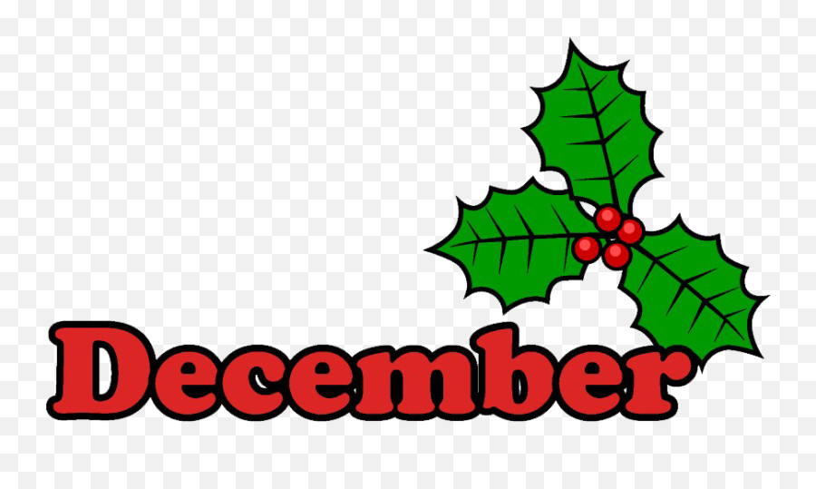 December Png All - Holly,December Png
