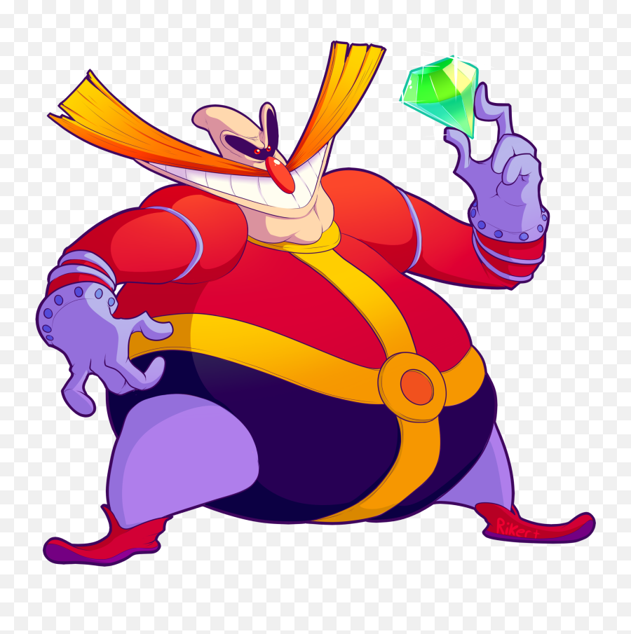 Dr Robotnik By Rikert - Dr Eggman Fat Png,Eggman Png