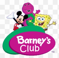 Barney Gang Logo 1 - Barney Custom Stuff Wikia Full Size Barney The Dinosaur Sticker Png,Barney Png