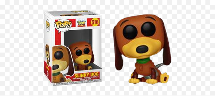 Toy Story Slinky Dog Funko Pop Vinyl Figure Popcultcha - Toy Story Funko Pops Png,Slinky Png