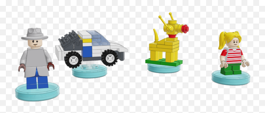 Mecabrickscom Inspector Gadget Lego Dimensions Team Pack - Building Sets Png,Inspector Gadget Logo