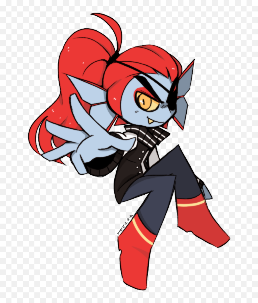 Undyne - Undyne Undertale Png,Undyne Transparent