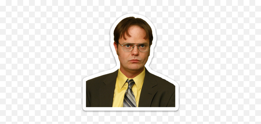 The Office Magnets - Dwight Schrute Png,Dwight Schrute Transparent