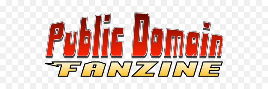 Public Domain Fanzine - Horizontal Png,Public Domain Logo
