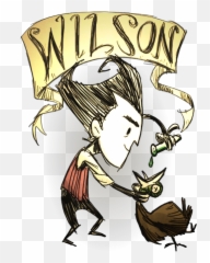 Wilson - Wilson From Don T Starve Png,Don't Starve Together Logo