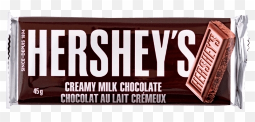 Hersheys Creamy Milk Chocolate Bar - png