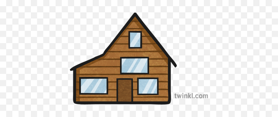 Deluxe Cabin Map Icon Illustration - Horizontal Png,Log Cabin Icon
