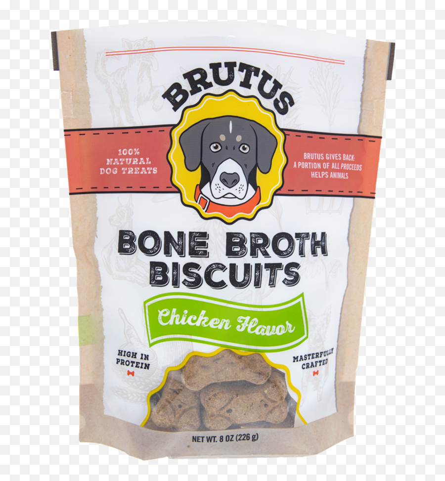 Brutus Bone Broth Biscuits - Chicken Brutus Bone Broth Biscuits Chicken Flavor 8 Oz Png,Lol Cat/dog Icon