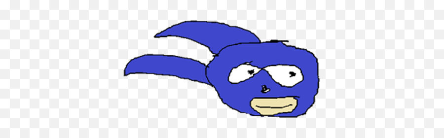 Sanic Head Scery - Face Png,Sanic Png