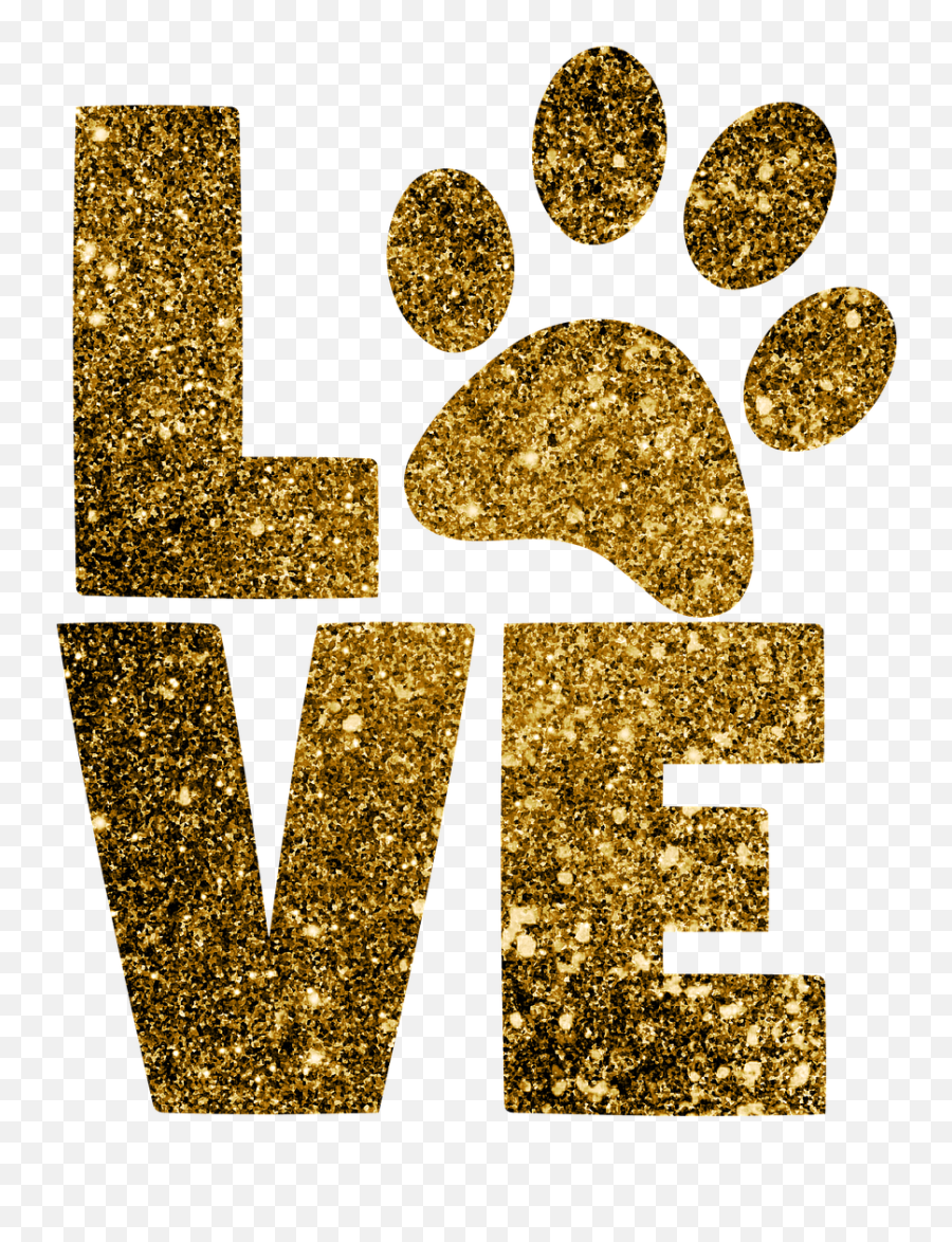 Paw Print Love Paws Animal Pet - Golden Paw Transparent Png,Cat Paw Icon