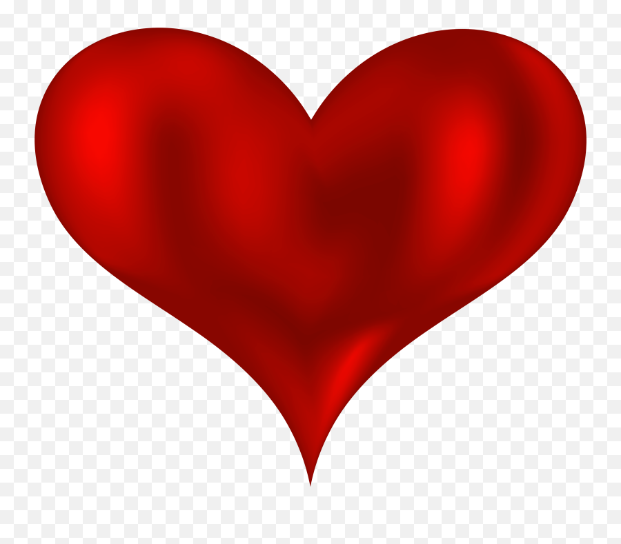 Beautiful Heart Red Png Clipart - Heart Red Clipart,Red Heart Png