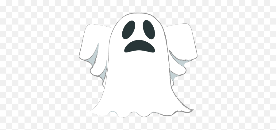 Ghost Halloween Emoji By Toi Do - 6 Fantasmas Png,Ghost Emoji Transparent