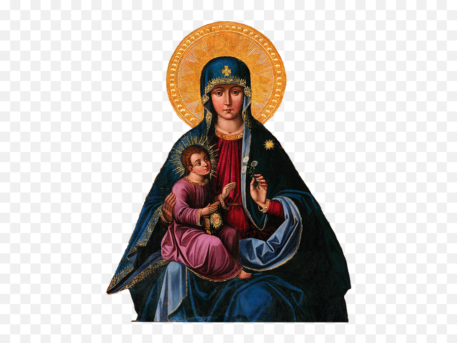 Mary - Trak Dievo Motinos Paveikslas Png,Mary Mother Of The Church Icon