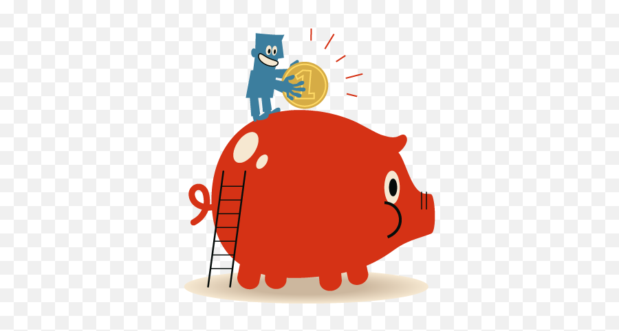 Gulf Coast Educators Federal Credit Union Piggy - Bank Illustration Png,Piggy Bank Png